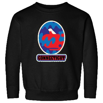 Discover US States CONNECTICUT Sweatshirts