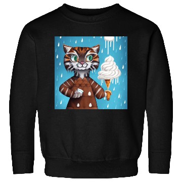 Discover happy tiger love ice cream Sweatshirts