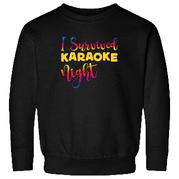 Discover Karaoke Singer 80s Retro I Sweatshirts