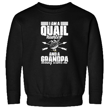 Discover Funny Quail Hunting Hobby For Bobwhite Quail Sweatshirts