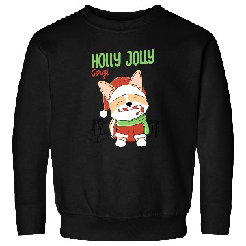 Discover Holly Jolly Corgi Sweatshirts