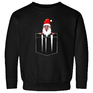 Discover Santa Claus in breast pocket Sweatshirts