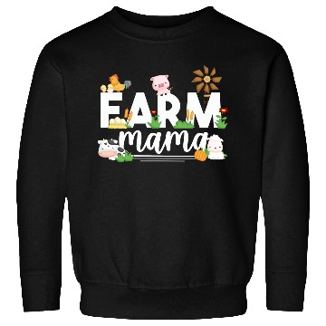 Discover Local Farmers Mama Agriculture Mom Sweatshirts
