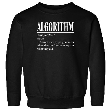 Discover Algorithm Programmer, Coding, Coder Sweatshirts