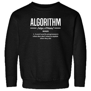 Discover Algorithm Programmer, Coding, Coder Sweatshirts