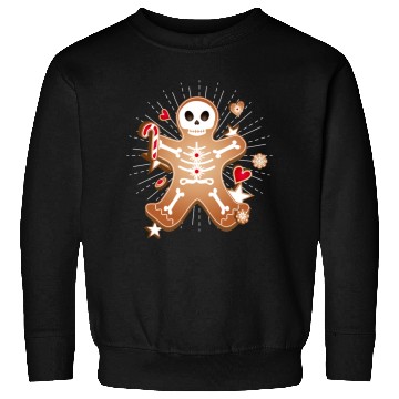 Discover Gingerbread man Sugar Skull decor for Christmas Sweatshirts