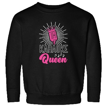 Discover Karaoke Singer 80s Retro Karaoke Sweatshirts