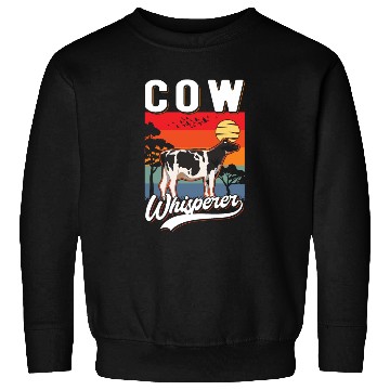 Discover Cow Whisperer Cattle Farmer Sweatshirts