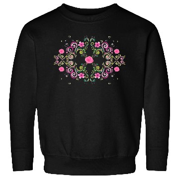 Discover Pink flowers & hearts Sweatshirts