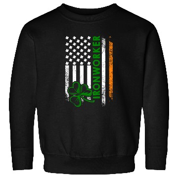 Discover Im An Irish Ironworker Ironworker Sweatshirts