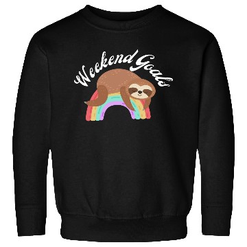 Discover Sloth Rainbow Sweatshirts