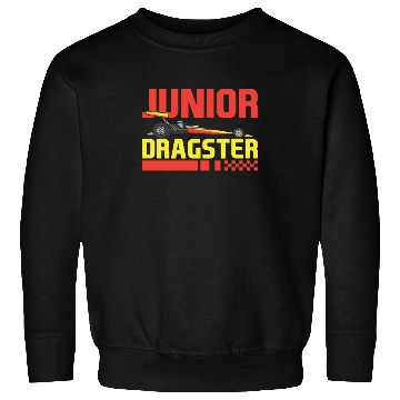 Discover Junior Dragster Drag Racing Future Drag Racer Kids Sweatshirts