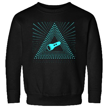 Discover Flashlight Bright Glossy Bright Bright Sweatshirts