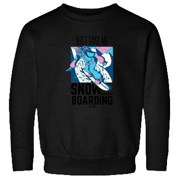 Discover Snowboarding Sweatshirts