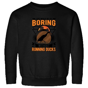 Discover Running Duck Gift Bottle Sweatshirts