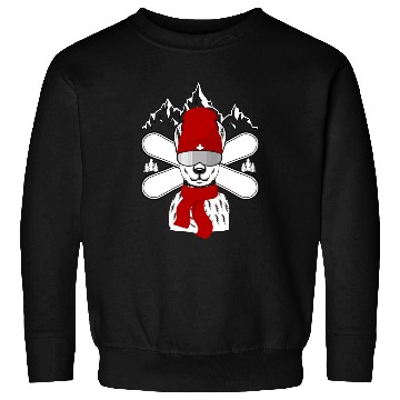Discover Winter sport snowboard ski mountains Sweatshirts