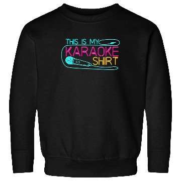 Discover Karaoke Singer 80s Retro This Is Sweatshirts