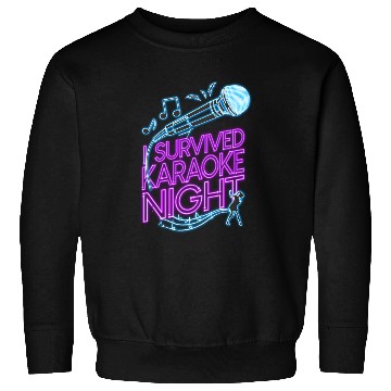 Discover Karaoke Singer 80s Retro I Sweatshirts