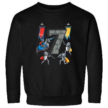Discover Medieval Knights Middle Ages History Castle 7th Sweatshirts