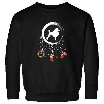 Discover dog dreamcatcher Christmas Poodle Sweatshirts