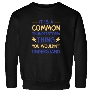 Discover It is a thunderstorm thing you wont understand Sweatshirts