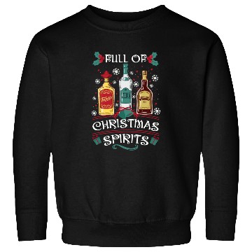 Discover Christmas Tequila Vodka Whisky Lover Sweatshirts