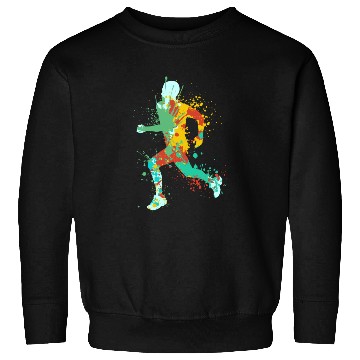 Discover Splash running jogging man Sweatshirts