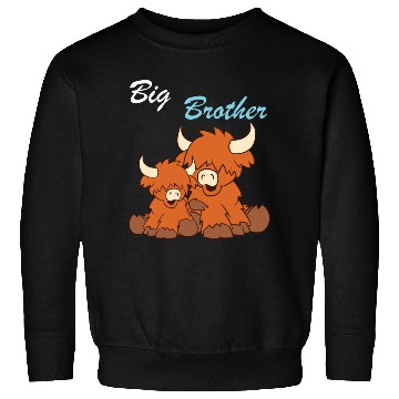 Discover Highland Cattle - Big Brother Sweatshirts