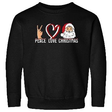 Discover Peace Love Christmas Sweatshirts
