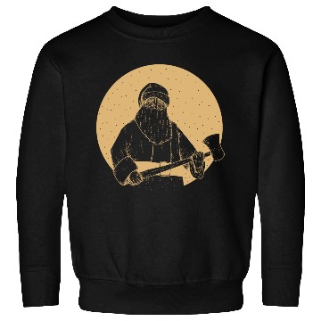 Discover Evil Christmas Santa Axe Sweatshirts