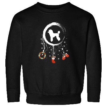 Discover dog dreamcatcher Christmas Poodle Sweatshirts
