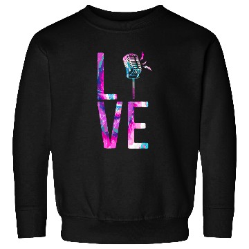 Discover Karaoke Singer Microphone Vocalist Sweatshirts