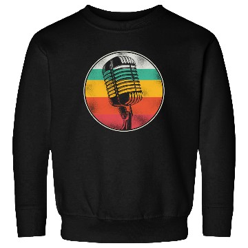 Discover Karaoke Singer Microphone Vocalist Sweatshirts