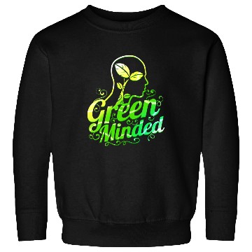 Discover Vegetarian Green Minded - Go vegan Sweatshirts