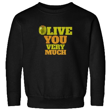 Discover Olive I love You Very Much - Love Veggies Sweatshirts