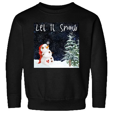 Discover Snowman - Let it snow Sweatshirts