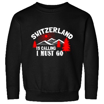 Discover Switzerland Alps Origin Gift Idea Sweatshirts