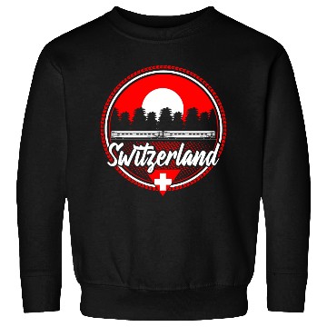 Discover Switzerland Mountains State Gift Idea Sweatshirts