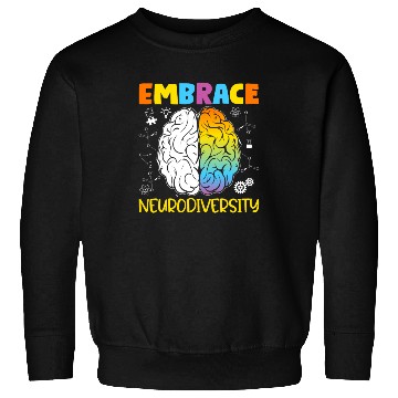 Discover Neurodiversity - Embrace ADHD Autism ASD Sweatshirts