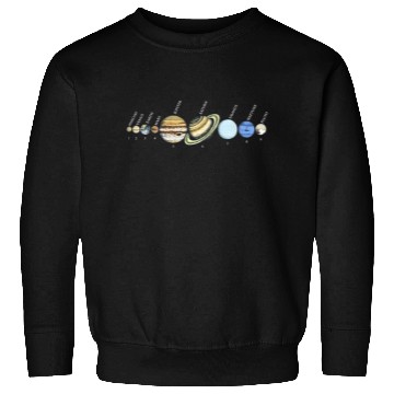 Discover Solar System Astrophysic Planets, Solar System Sweatshirts