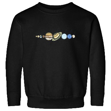 Discover Solar System Astrophysic Planets, Solar System Sweatshirts