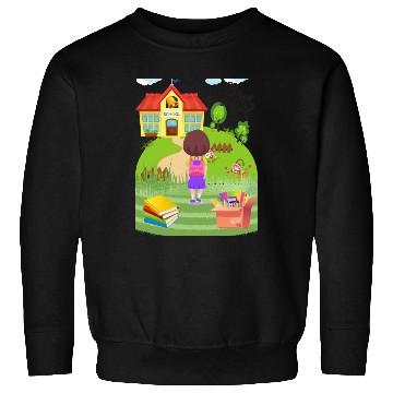 Discover back to school kids Sweatshirts desing