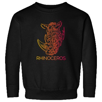 Discover rhinoceros Sweatshirts