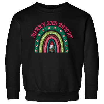 Discover Merry and bright Christmas Sweatshirts