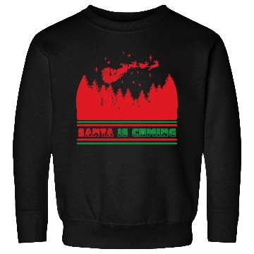 Discover Santa is coming Sweatshirts