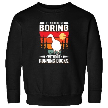 Discover Running Duck Gift Bottle Sweatshirts