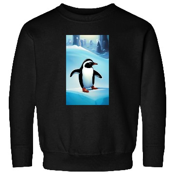 Discover Penguin on ice Sweatshirts