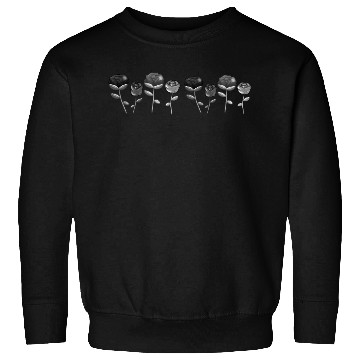 Discover flowers nature plants line Sweatshirts
