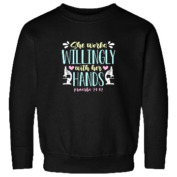 Discover Lab Technician She Works Willingly Medical Science Sweatshirts