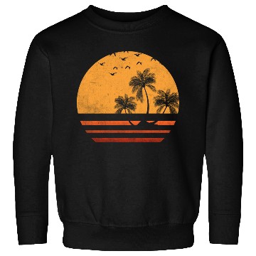 Discover Palm tree Summer Beach Sweatshirts